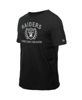 Men's Black Las Vegas Raiders 2025 NFL Draft T-Shirt