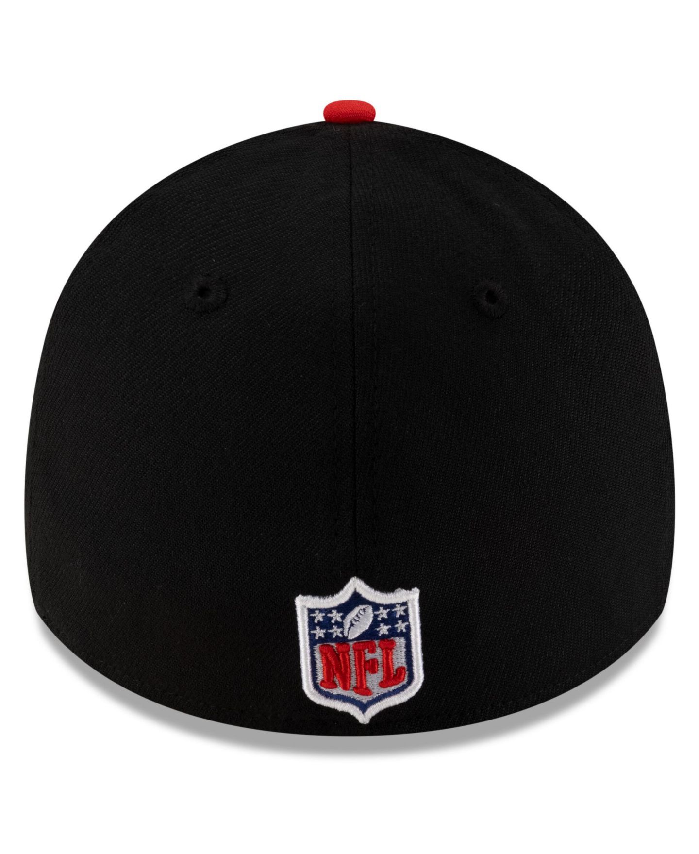 Мужская кепка New Era Black/Red Kansas City Chiefs 2025 NFL Draft 39THIRTY Flex Hat — фото 3