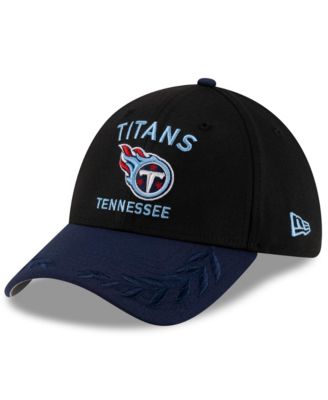 New Era - Men's Black/Navy Tennessee Titans 2025 NFL Draft 39THIRTY Flex Hat