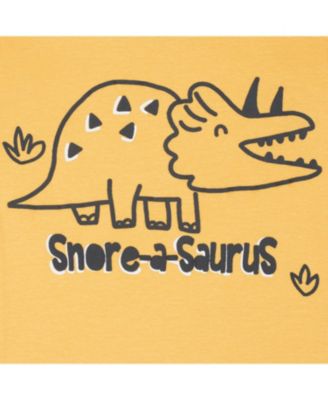 Baby Boys Snug Fit Cotton Pajama Set, 4-Piece