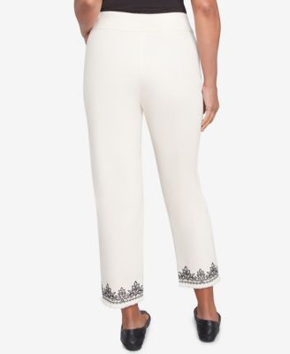 Women's Natural Instinct Classic Cuffed Medallion Ankle Pants