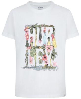 Hurley - Big Girls Short-Sleeve Oasis Graphic T-Shirt