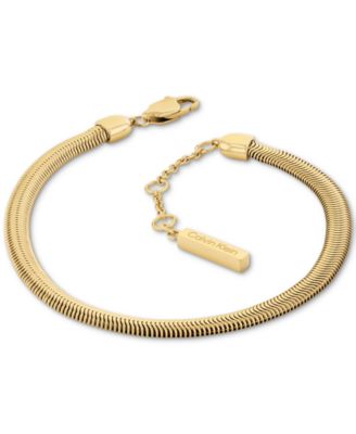 Stainless Steel 3-Pc. Set Crystal Mixed Chain Bracelets