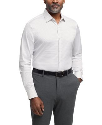calvin klein mens dress shirt slim fit Calvin Klein Mens Slim Fit Button-Down Dress Shirt, Size Large