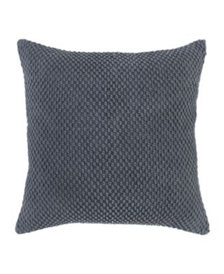 Urban Farmhouse Solid Woven Decorative Pillow, 20" x 20"