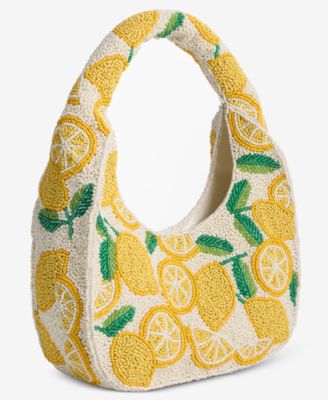 Hand Beaded Hobo Bag, Exclusively at Macy's