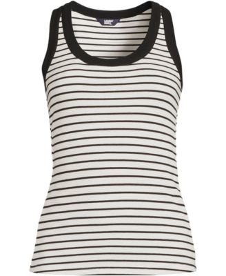 Women's Drapey Rib Fitted Tank Top