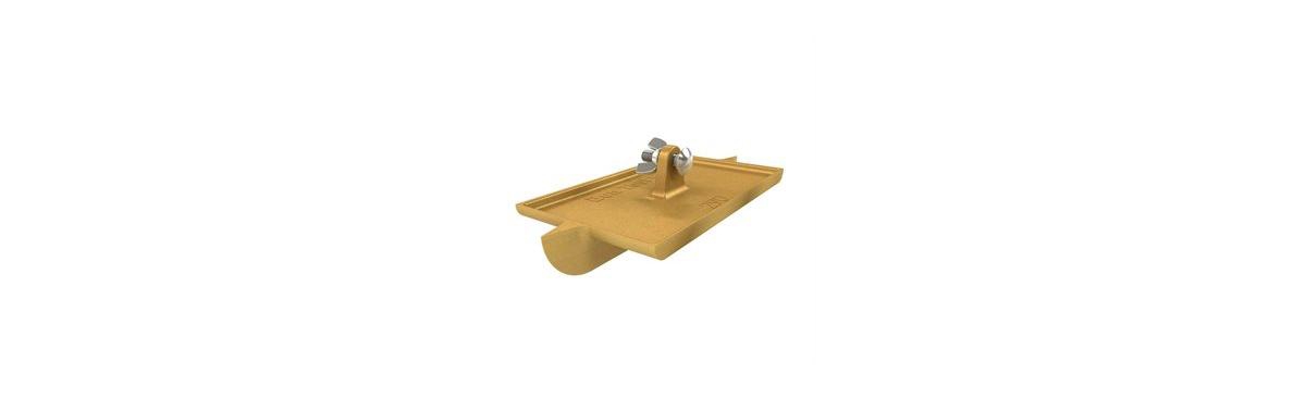 12-290 Walk Groover- Bronze 8-inch X 4 1/2-inch Bit 1-inch X 1/2-inch