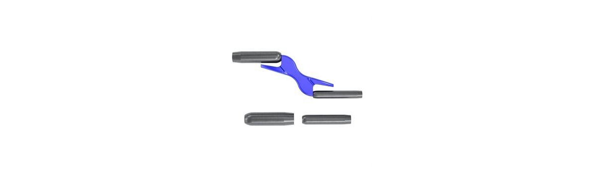 21-760 Barrel Jointer - Bon Aluminum W/ Steel Barrels - Blue