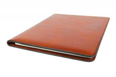 Men's Old Leather 8.5 X 11 Writing Pad Cover