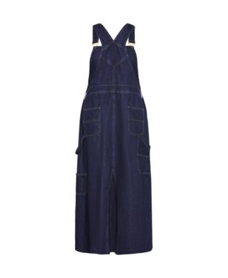 Plus Size Pinafore Maxi Dress