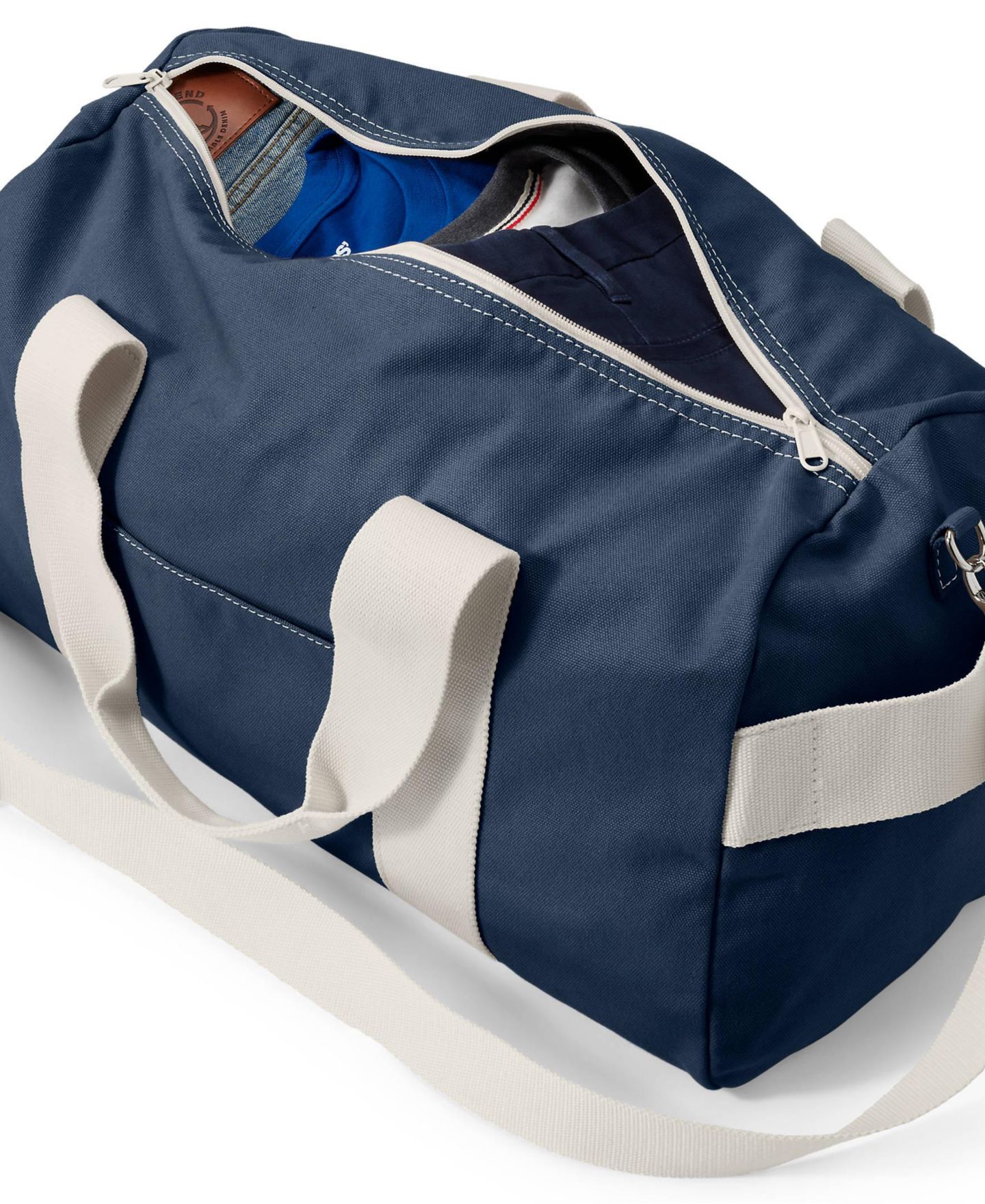 Сумка Lands' End Canvas Weekender Duffle, цвет: Тёмно-синий — фото 2