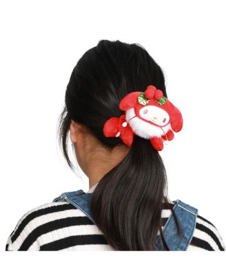 Holly & Ivy Hood Red Scrunchie