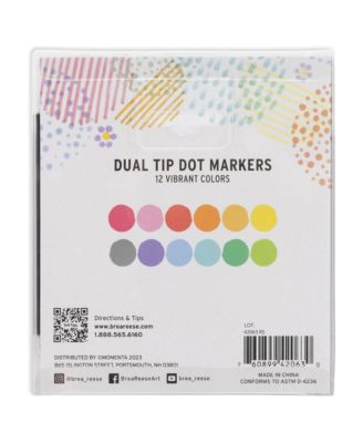 Dual Tip Markers: 12pc - Dot Classic