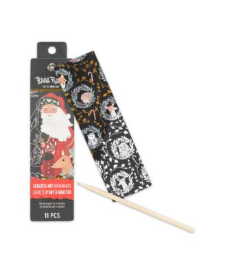 Scratch Art: Bookmark Kit - Woodland Holiday