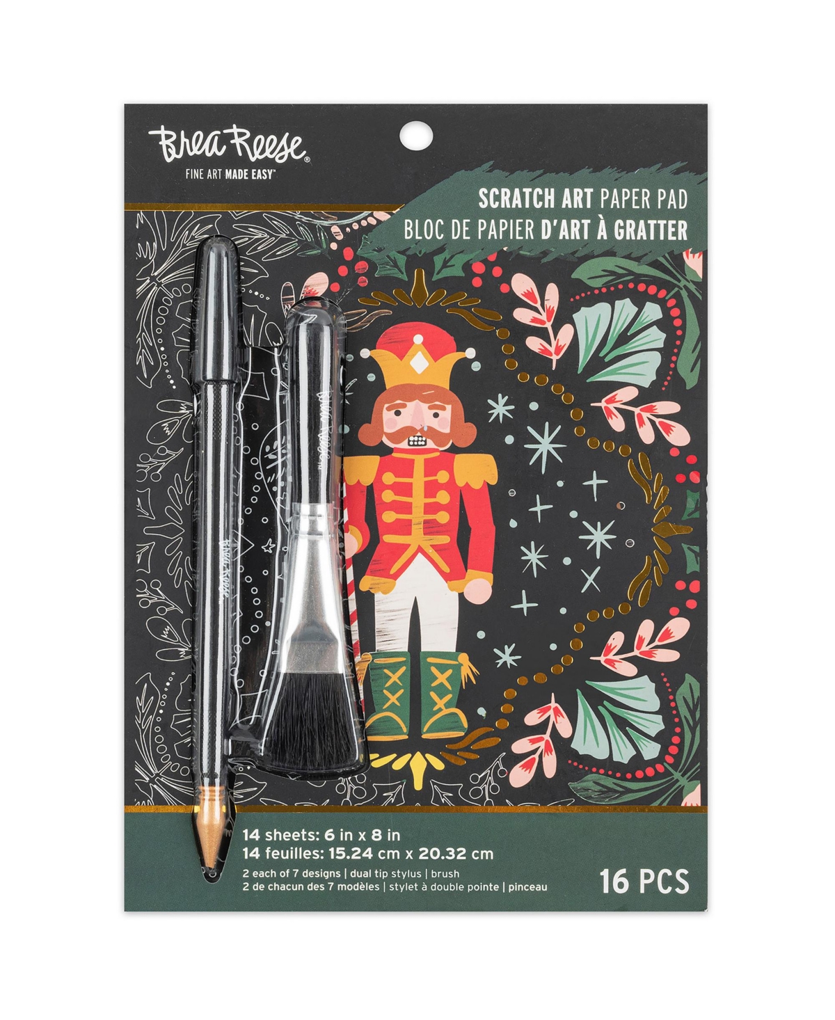 Scratch Art: Paper Pad - Holiday Motifs