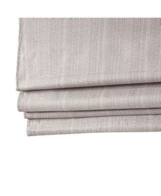 Basketweave Room Darkening Cordless Roman Shade, Single Panel for Bedroom, Thermal Insulated Window Blind Treatment for Living Room, Width 35 length 64 inches, Taupe Window Panel