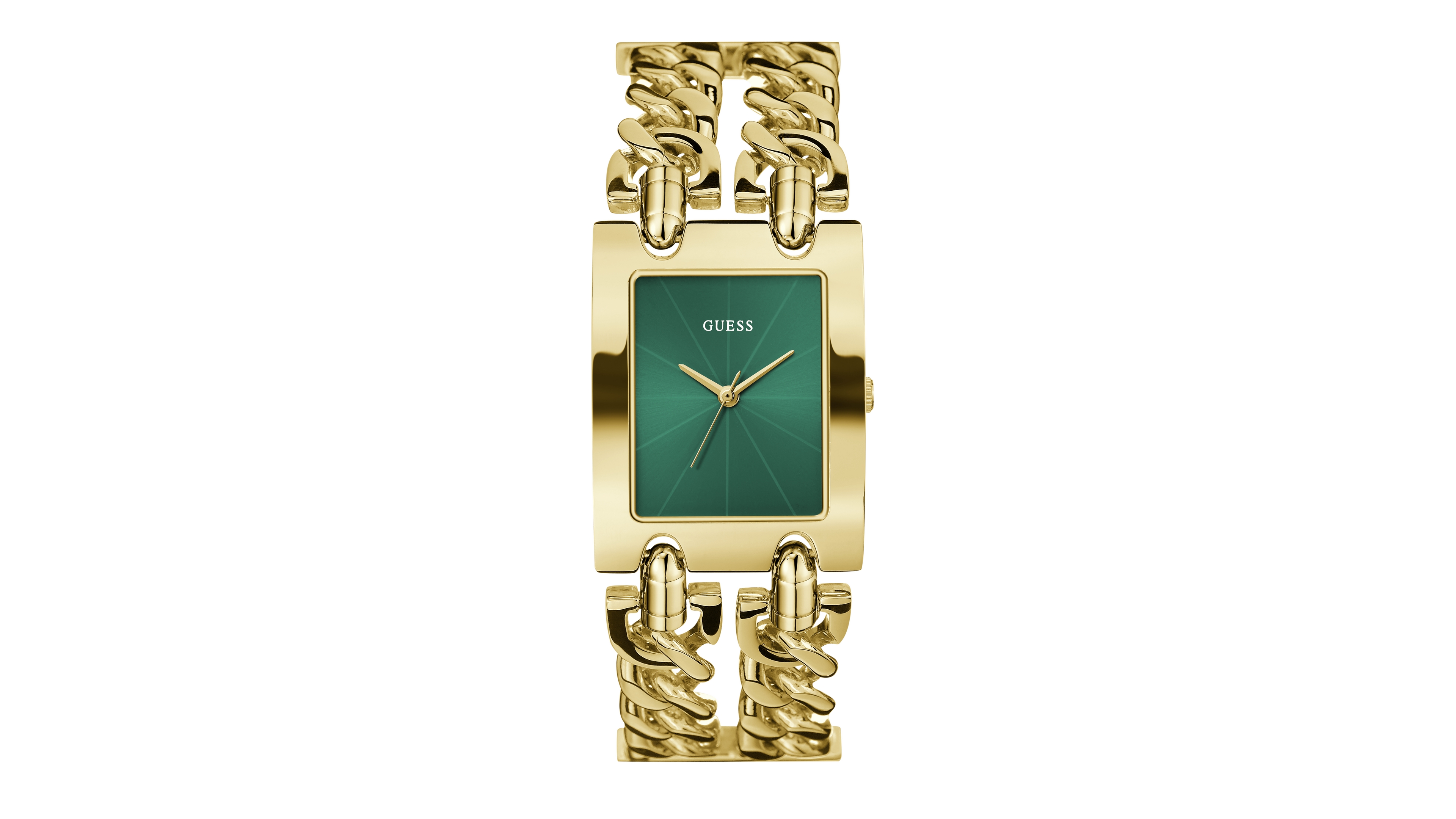 Guess Women's Analog Gold-Tone Stainless Steel Watch, 28mm