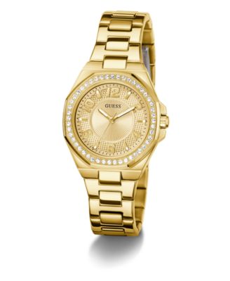 Women's Analog Gold Tone Stainless Steel Watch, 34mm