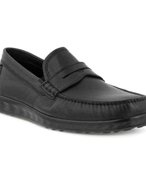 Мужские туфли Ecco Lite Moc Penny, цвет: Чёрный