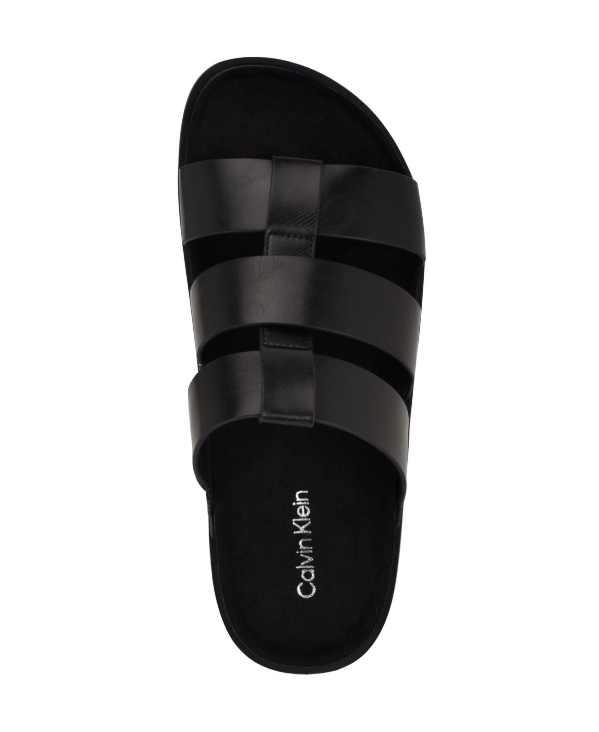 Calvin Klein Tempes Slide Sandal In Black
