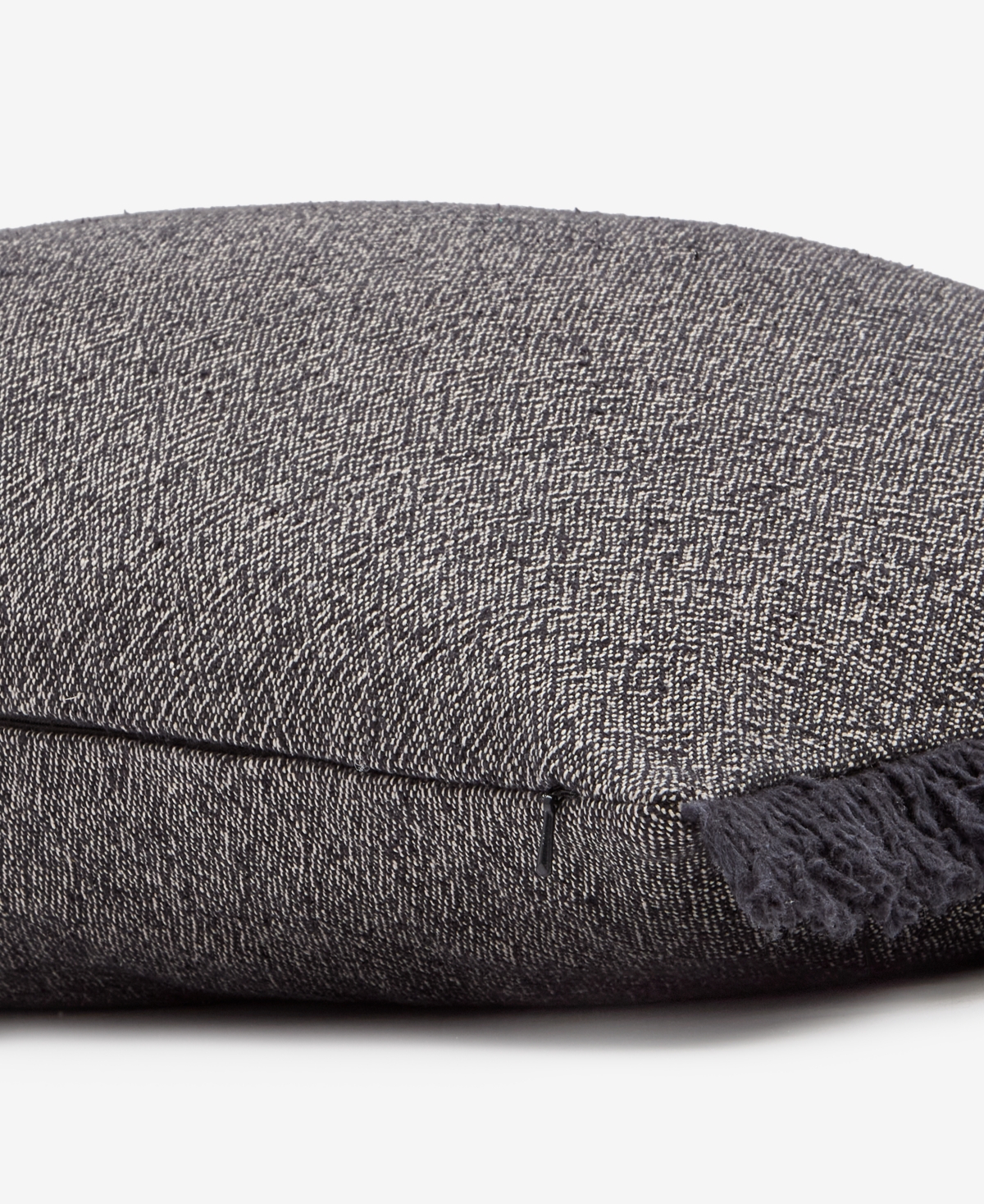 Oake Fringe Lumbar Decorative Pillow, 14" X 36", Exclusively At Macy's