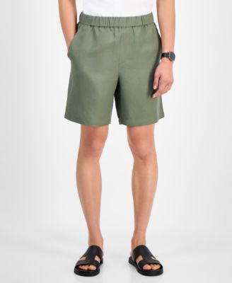 Men's Linen Pull-On Shorts, Exclusively at Macy's