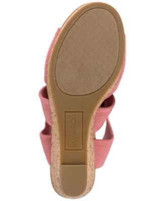 Women's Sicilyy Wedge High Heel Sandals, Exclusively at Macy's