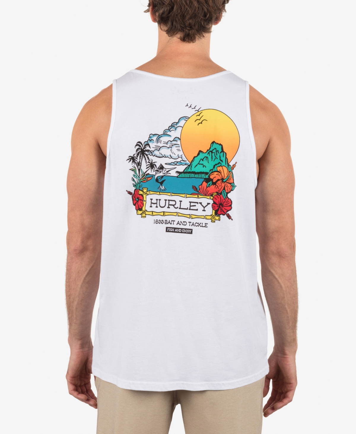 Men's Bait Tank Top - Aquifer heather