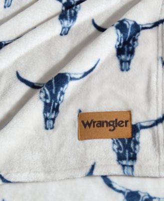 Steer Head Ultra Soft Plush Fleece Blanket, King