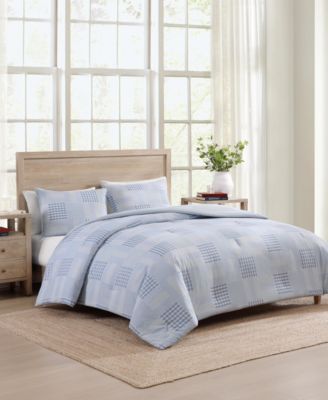 Hamptons Patchwork Cotton Comforter Set