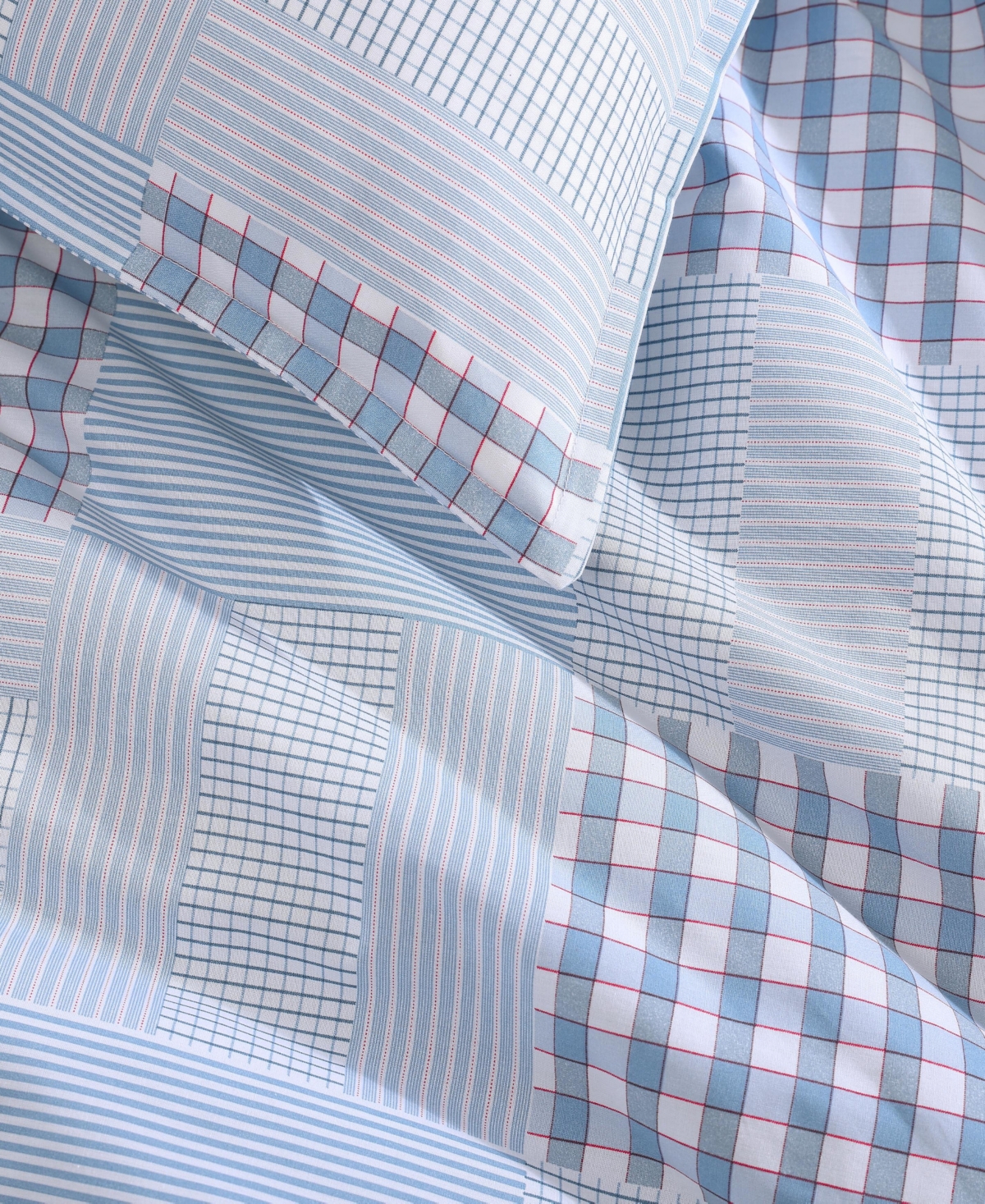 Tommy Hilfiger Hamptons Patchwork Cotton 2-pc. Comforter Set, Twin/twin Xl In Blue