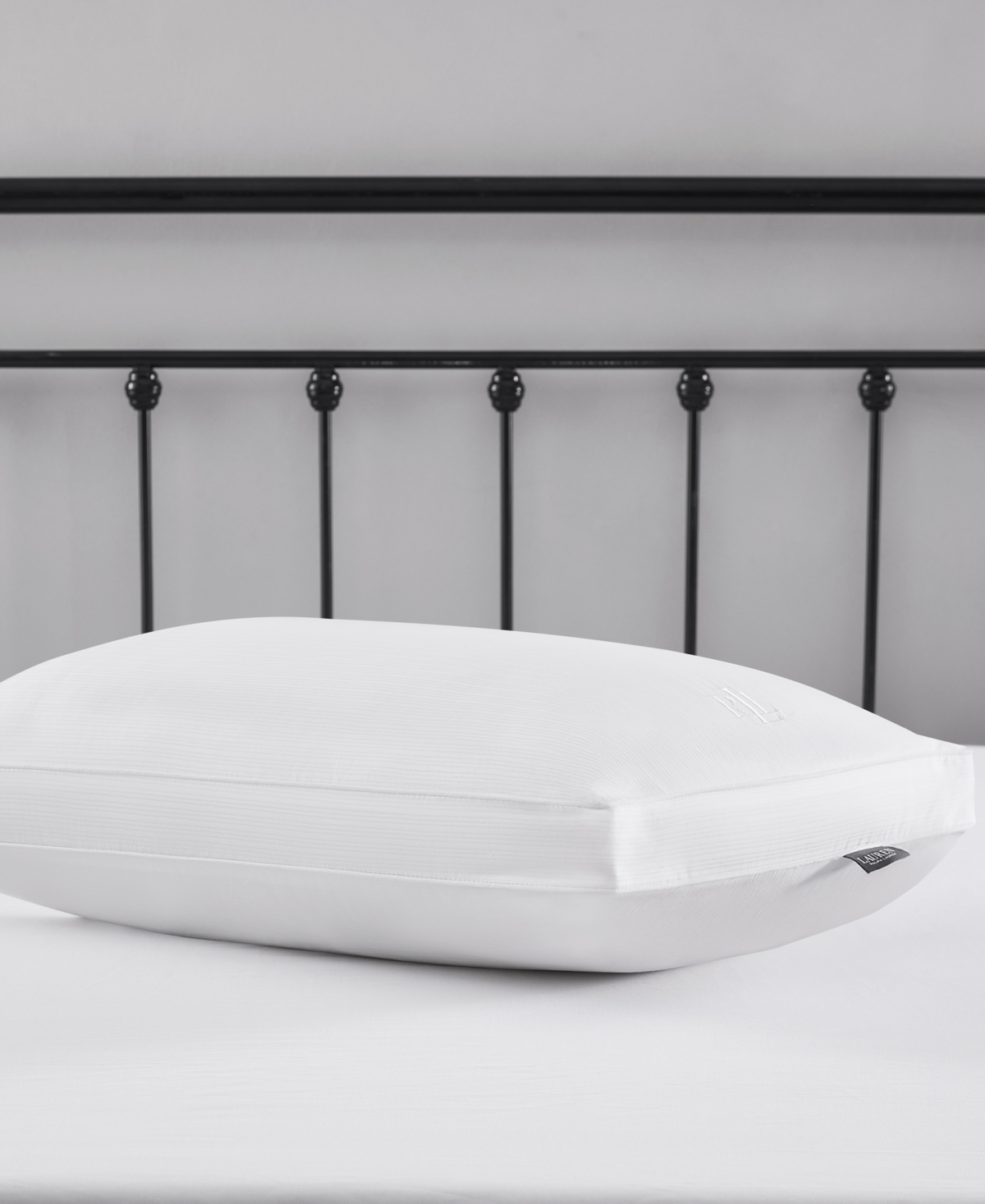 Ralph Lauren Greatloft Never Flat Foam Core Extra-firm Density Down-alternative Pillow, King In White