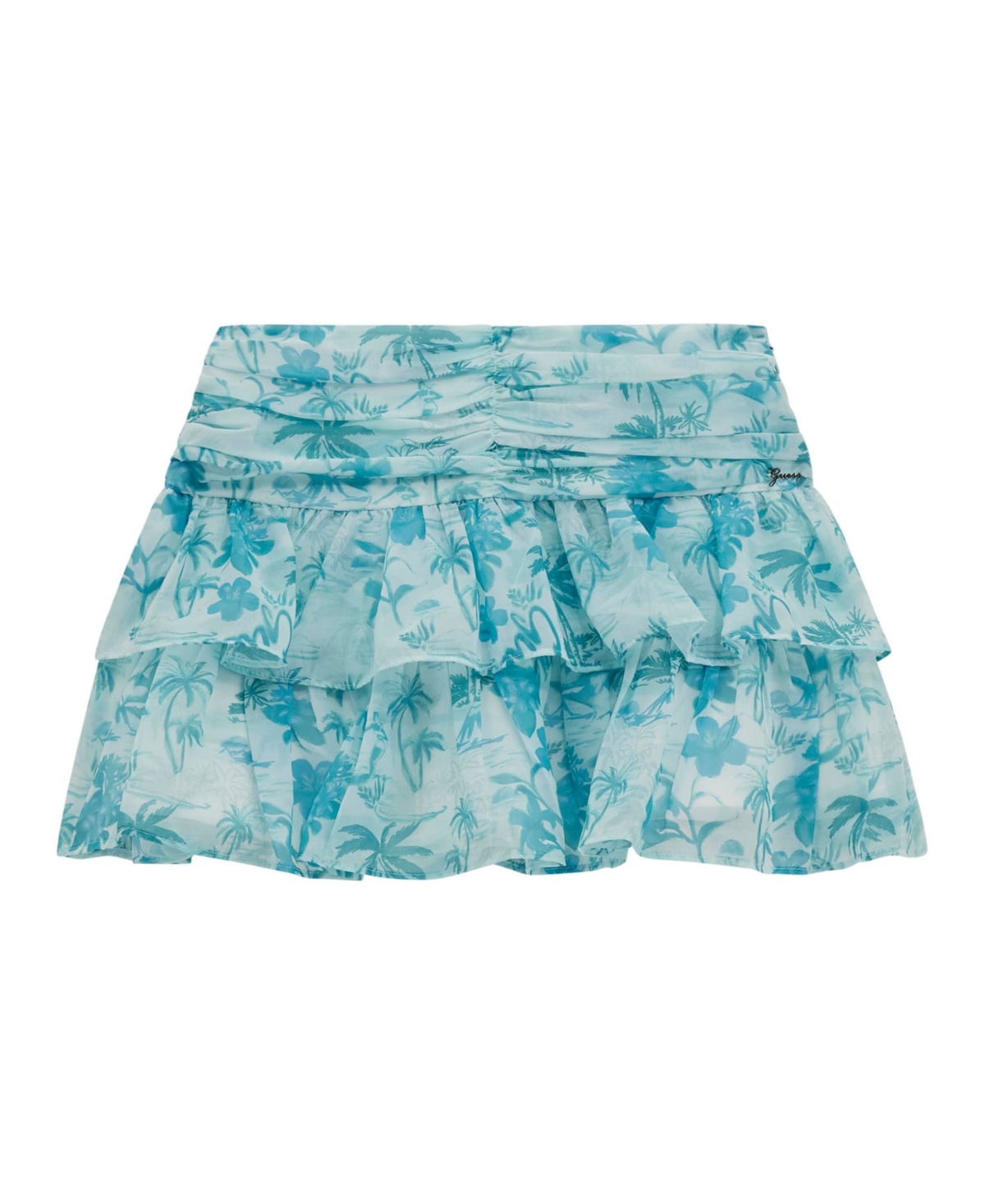 Guess Kids' Big Girls Printed Chiffon Skirt
