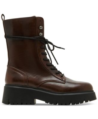 Maisey Lace-Up Combat Booties