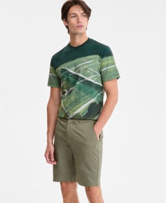 Men's Slim-Fit Chino Bermuda Shorts