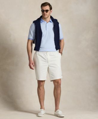 Men's Big & Tall Houndstooth Jersey Polo Shirt