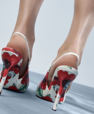 Women's Lovebloom Pointed-Toe Slingback Pumps