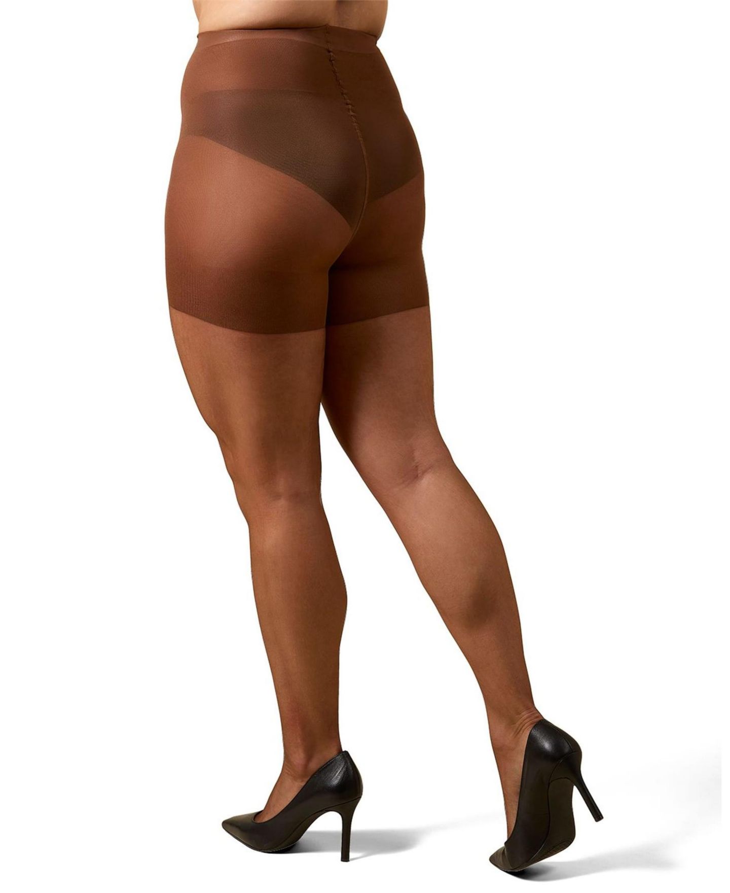 Женские колготки MeMoi Ultra Sheer Control Top Pantyhose MM-205, цвет: Кофейный — фото 2