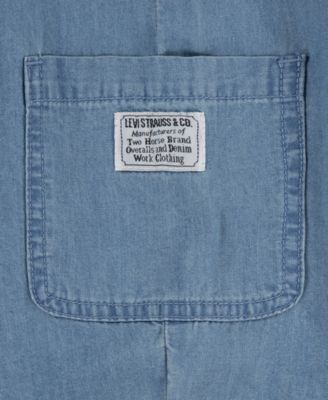 Baby Boys Bodysuit & Appliqu&eacute; Shortalls, 2 Piece Set	 