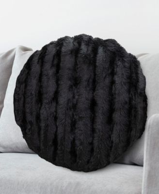 Decorative Round Deccorative Pillow Set, 18" x 18"