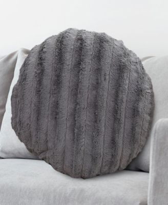 Decorative Round Deccorative Pillow Set, 18" x 18"