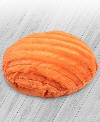 Decorative Round Deccorative Pillow Set, 18" x 18"