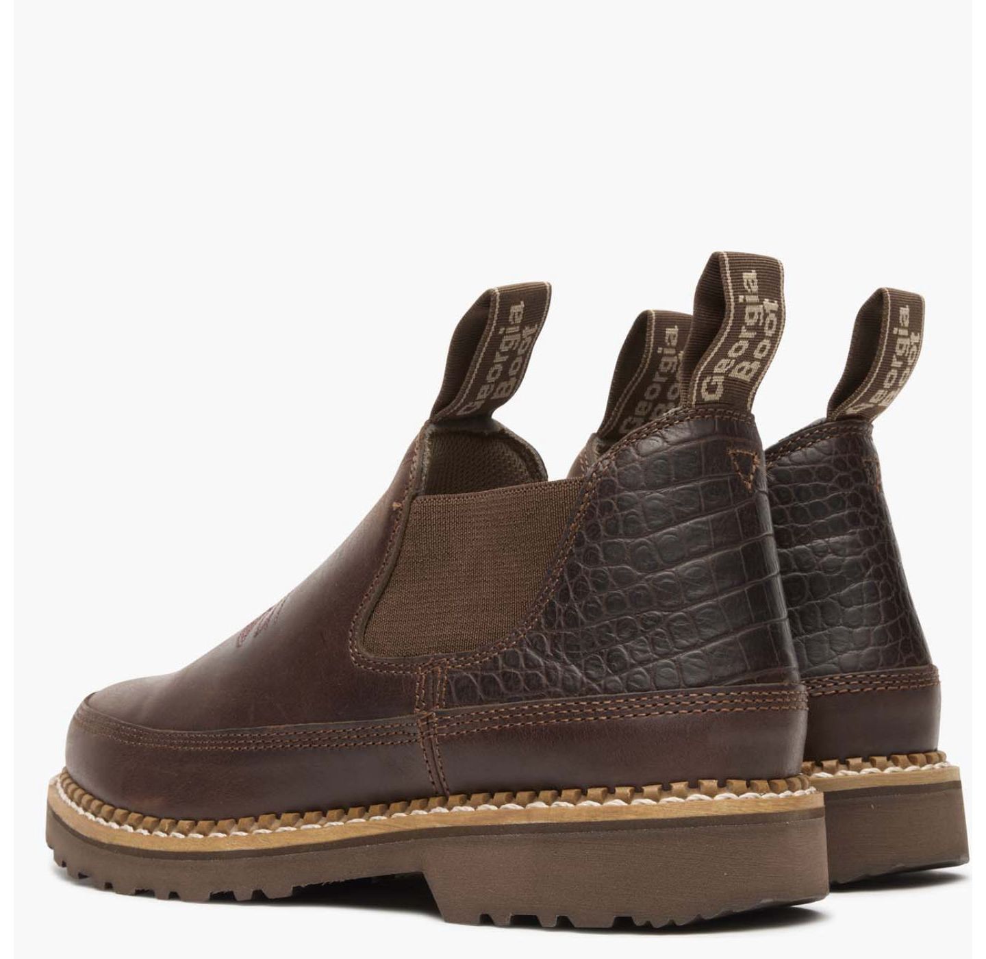 Женские ботинки GEORGIA BOOT Romeo Work Shoe, цвет: Коричневый — фото 4