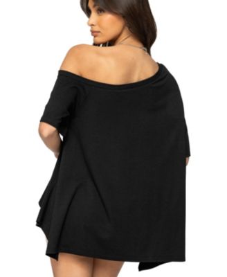 Women's Josy Off Shoulder Handkerchief Top
