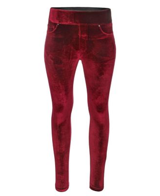 Women's Velvet High-Waist Shaping Leggings