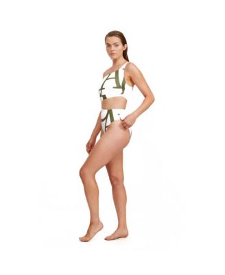 Women's Signature One Shoulder Cut Out One Piece