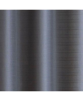 Gray 4 Piece Rod Pocket Semi Sheer Floral Window Curtain Panel Set