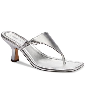 COACH - Women's Heritage Hardware Thong Sandals