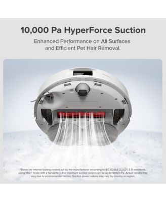 QR 798 Robot Vacuum and Mop &amp;#x2013; Building on Qrevo Pro, Featuring 10,000 Pa Suction, SGS Certified 0% Hair Tangling Side Brush, Self-Emptying &amp; Refilling, Auto Mop Washing and Auto Drying